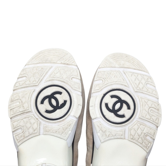 Chanel 2019 Interlocking CC Logo Chunky Sneakers Trainers Size EU 40.5 - Picture 15 of 16